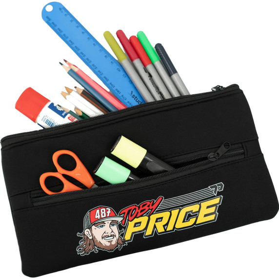 Albek Toby Price Burnout Pencil Case Black