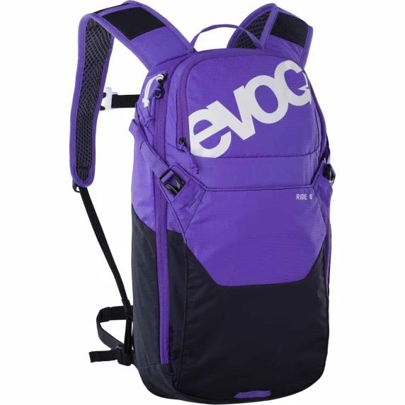 Evoc Ride 8 Backpack W/ Hydration Bladder 2 Violet/Black