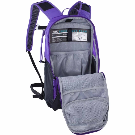 Evoc Ride 8 Backpack W/ Hydration Bladder 2 Violet/Black