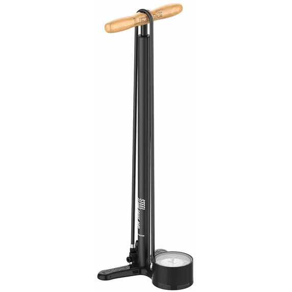 Lezyne Steel Floor Drive 3.5 Multi Chuck Floor Pump Black