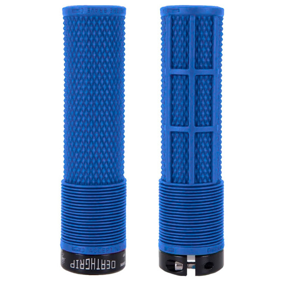 DMR Brendog DeathGrip Thick Flangeless Grips - Blue