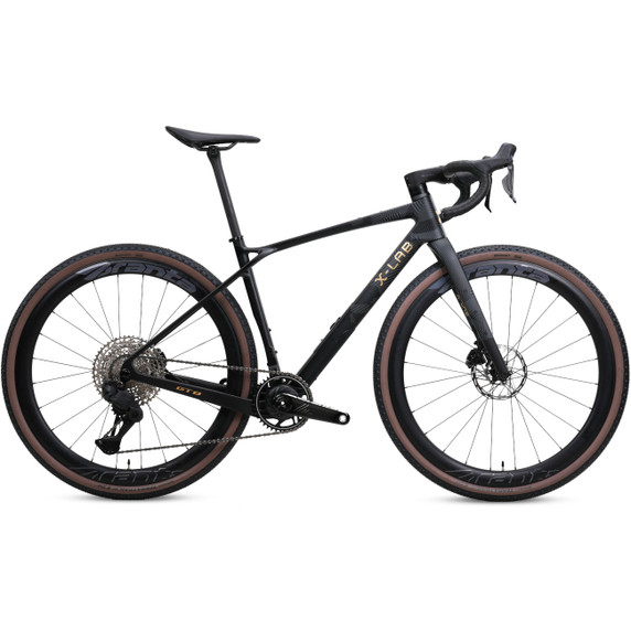 X-LAB GT8 GRX Mechanical Gravel Bike Afterburner Black