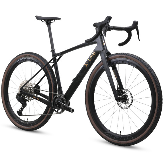 X-LAB GT8 GRX Mechanical Gravel Bike Afterburner Black
