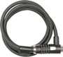 Kryptonite Kryptoflex 815 Combo Cable Lock 8mm x 150cm Black