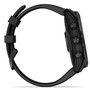 Garmin fenix 7X Sapphire Solar Multisport GPS Watch Carbon Grey DLC Titanium w/Black Band