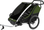 Thule Chariot Cab 2 Child Trailer Cypress Green