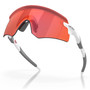 Oakley Encoder Prizm Trail Torch Lenses Matte White Frame Sunglasses