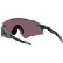 Oakley Encoder Spectrum Prizm Road Black Lenses Gamma Green Frame Sunglasses