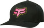 Fox Clothing Epicycle Flexfit Hat Black/Pink Large/X-Large
