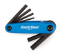 Park Tool AWS-11 3-10mm Fold Up Hex Wrench Set