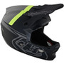 Troy Lee Designs D3 AS Fiberlite Full Face Helmet Slant Gray
