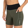 UNIT Energy Active Womens Sport Shorts Military Green 2022