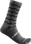 Castelli Unlimited 18 Socks Dark Grey/Black 2022