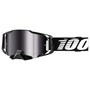 100% Armega MTB Goggles Mirror Silver Flash Lens Black