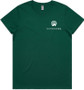 OUTDOOR24 Maple SS Womens T-Shirt Forest Green Small