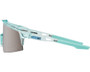 100% Speedcraft SL Sunglasses Polished Translucent Mint (HiPER Silver Mirror Lens)