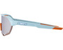 100% S2 Sunglasses Soft Tact Two Tone (HiPER Silver Mirror Lens)