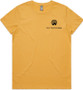 OUTDOOR24 Maple SS Womens T-Shirt Mustard X-Small