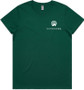 OUTDOOR24 Maple SS Womens T-Shirt Forest Green Medium