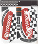 Fasthouse Tribe Stacyc Red Decal Kit