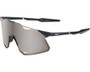 100% Hypercraft Sunglasses Gloss Black (HiPER Silver Mirror Lens)