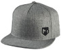 YT Mob Logo Snapback Cap Light Grey Heather