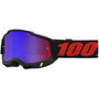 100% Accuri 2 Mirror Red/Blue Lens Morphius MTB Goggles