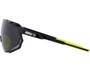 100% Racetrap 3.0 Sunglasses Gloss Black (Smoke Lens)