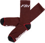 Fasthouse Outland Tech Socks Heather Maroon 2023