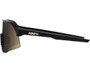 100% S3 Sunglasses Soft Tact Black (Soft Gold Mirror Lens)