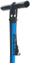 Azur Dual Scale 160psi Analog Gauge Floor Pump Blue/Black