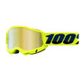 100% Accuri 2 MTB Goggles Mirror Gold Lens Fluo Yellow