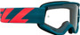 Bell Descender Outbreak MTB Goggles Blue/Infrared with Clear Lens