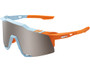 100% Speedcraft Sunglasses Soft Tact Two Tone (HiPER Silver Mirror Lens)