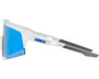 100% Speedcraft Sunglasses Movistar Team White (HiPER Blue Multilayer Mirror Lens)