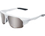 100% Norvik Sunglasses Soft Tact White (HiPER Silver Mirror Lens)