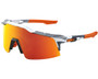 100% Speedcraft SL Sunglasses Soft Tact Grey Camo (HiPER Red Multilayer Mirror Lens)