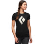 Black Diamond Chalked Up SS Womens T-Shirt Black