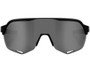100% S2 Sunglasses Soft Tact Black (Smoke Lens)