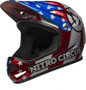 Bell Sanction Full Face Helmet Nitro Circus Red/Silver/Blue