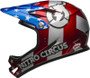 Bell Sanction Full Face Helmet Nitro Circus Red/Silver/Blue