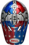 Bell Sanction Full Face Helmet Nitro Circus Red/Silver/Blue