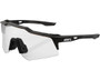 100% Speedcraft XS Sunglasses Soft Tact Black (HiPER Red Multilayer Mirror Lens)