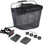 Azur Quick Release Shopper e-Bike Basket Black