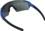 BBB Fullview Sports Glasses Glossy Cobalt Blue Frame Smoke Lens