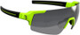 BBB Fullview Sports Glasses Matte Neon Yellow/Black Frame Smoke Lens