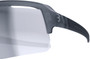 BBB Fuse Sunglasses Transparent Smoke Grey Frame Silver Lens