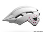 Bell Sidetrack II Youth Helmet Gloss White/Stars Unisize