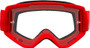 Bell Descender Outbreak MTB Goggles Red/Grey with Clear Lens