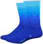 Defeet Ombre 6" Aireator Socks Royal Blue/Neptune/Carolina